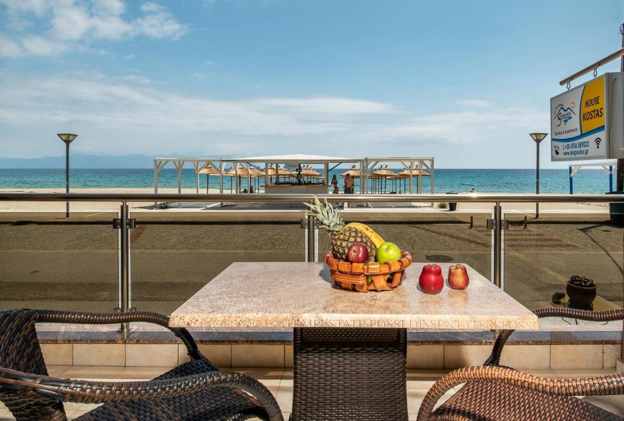 House Kostas On The Beach Sarti Exterior foto